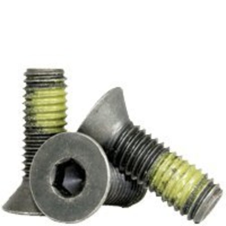 NEWPORT FASTENERS 1/4"-20 Socket Head Cap Screw, Black Oxide Alloy Steel, 1-1/4 in Length, 100 PK 583886-100